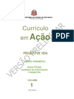 Currículo em Ação CP Volume 1 Versão Preliminar 2022