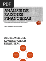 Analisis de Razones Financieras