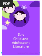 Module 3 - Elements of Children and Adolescent's Literature