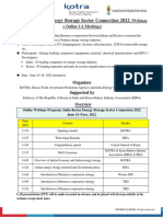 India-Korea Energy Storage Sector Connection 2022