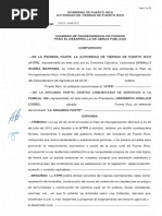 Contratos de Asignaciones de Fondos Legislativos A Centro Comunitario Con Distrito Identificado