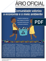 DORIO #25 - Programa Recicla Comunidade - Capa