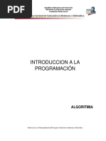 Introduccion A La Algoritmia Trayecto1