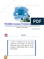 09 WCDMA RNO Access Failure Problem Analysis