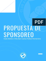 Propuesta VSC Femenino - Sponsors