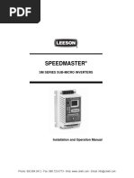 Leeson SM Series Manual