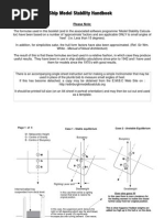 The Ship Model Stability Handbook: Please Note