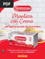 Recetario Manteca Con Crema