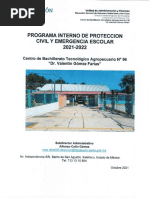 Cbta96 - Programa Interno de Proteccion Civil