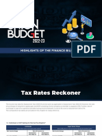 Taxmann - Budget Highlights 2022-2023