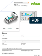 Data Sheet - Item Number: 758-870/000-110 PLC - I/O-Ipc-G2 Linux 2.6 Industrial PC With Geode, 266 MHZ Codesys Visu Light Gray