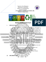 Waste Segregation Plan: College of Sciences, Technology School Inc