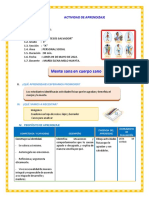 SEM. 9 - LUNES 09-05-22 SESION - P.S - Mente Sana en Cuerpo Sano