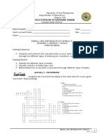 Schools Division of Eastern Samar: Media and Information Literacy