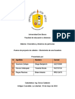 Cinemática y Dinámica de Partículas