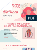 Trastorno Del Dolor Génito Pélvico - Penetración - Erika Rocío Patiño Ortíz - Jessica Lorena Arias Linares