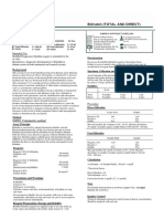 Bilirubin (TOTAL AND DIRECT) DMSO, Colorimetric: Intended Use