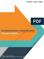 Kecamatan Siau Timur Selatan Dalam Angka 2019