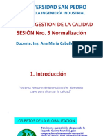 Sesión 5 - Normalización NTP y Gestión de La Calidad