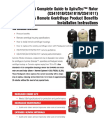 A Complete Guide To Spiratec™ Rotor (Cs41018/Cs41019/Cs41011) & Remote Centrifuge Product Benefits Installation Instructions