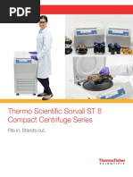 Thermo Scientific Sorvall ST 8 Compact Centrifuge Series: Fits In. Stands Out