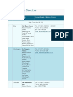 List of Mission Directors