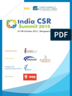 India CSR Summit 2015-Brochure-LT