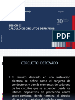 Calculo de Los Circuitos Derivados 1