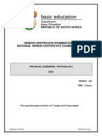 Physical Sciences P1 May-June 2021 Eng