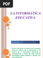 Informatica Educativa - Aspectos Generales