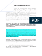 Sanciones Al No Tener La Contabilidad Bajo Niif