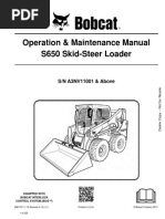 Manual de Oficina Skid 650s Bobcat