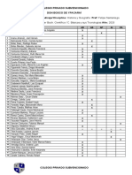 Planillas de Proceso para Nivel Medio Don Bosco