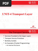 UNIT 4-Transport Layer