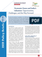 Special Economic Zones and India's Industrialisation: Opportunities