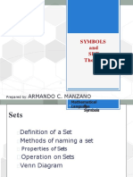 Symbols and SET Theory