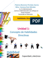 U1 Introduccion Habilidades Directivas