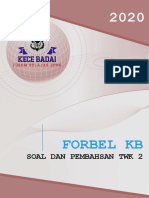 Soal Dan Pembahsan TWK 2: Forbel KB