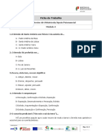 Fichas de Trabalho - Sermão de Santo António Aos Peixes.-III