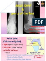 ANKLE JOINT &joints of Foot