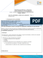 Guia de Actividades y Rúbrica de Evaluación - Fase 4 - Producto Final