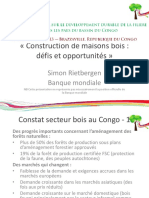 Construction de Maisons Bois: Défis Et Opportunités : Simon Rietbergen Banque Mondiale