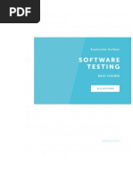 Software Testing - Base Course (Svyatoslav Kulikov) - 3rd Edition - en