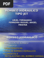 Bombeo Hidraulico Jet