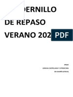 Cuaderno Repaso 3eso Lengua