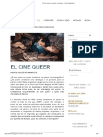 El Cine Queer - Puentes y Fronteras - Literal Magazine