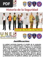 Historia de La Seguridad