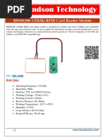 Handson Technology: Rdm6300 125Khz Rfid Card Reader Module