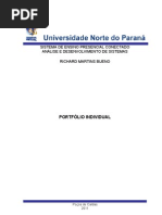 Portifólio Individual 3 Semestre