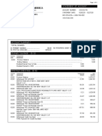 Statement of Account: Total Shares